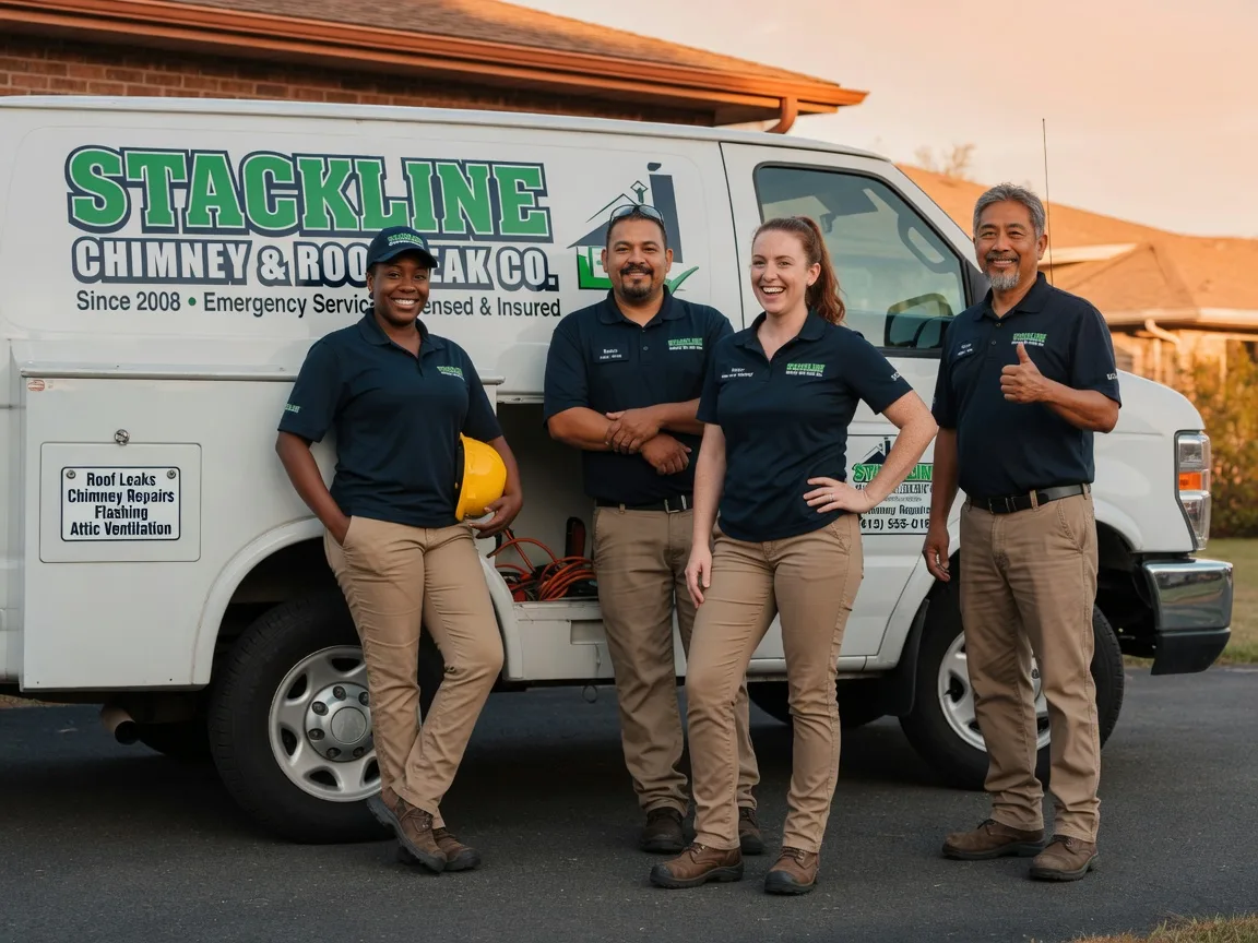 Chimney flashing repair company in Bay Port, MI